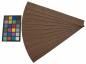 Preview: Wenge -Furnier (1,4mm) - 0,25m² (11Stk. x 45cm x 5cm)