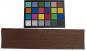 Preview: Wenge Furnier mit Farbreferenz-Karte