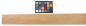 Preview: European Cherry, veneer with Colour refernce card