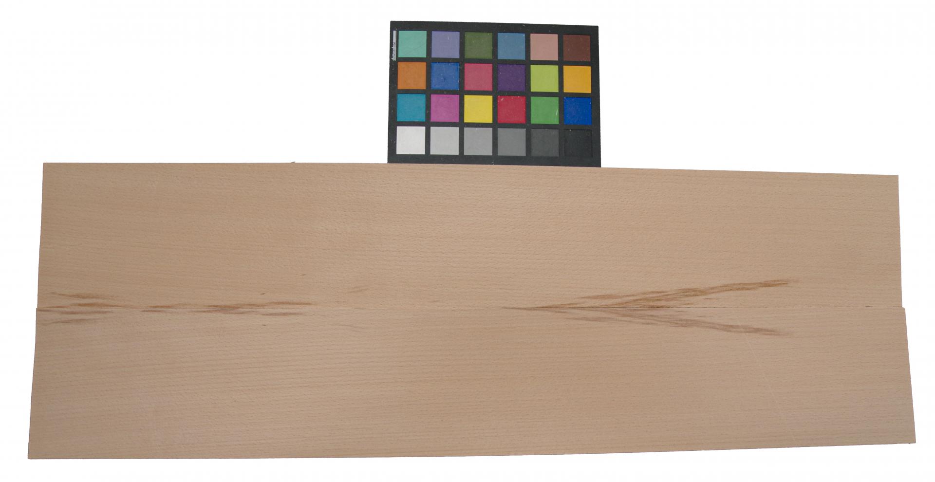 Buche -Furnier (0,6mm) - 2,09m² (22Stk. x 79cm x 12cm)