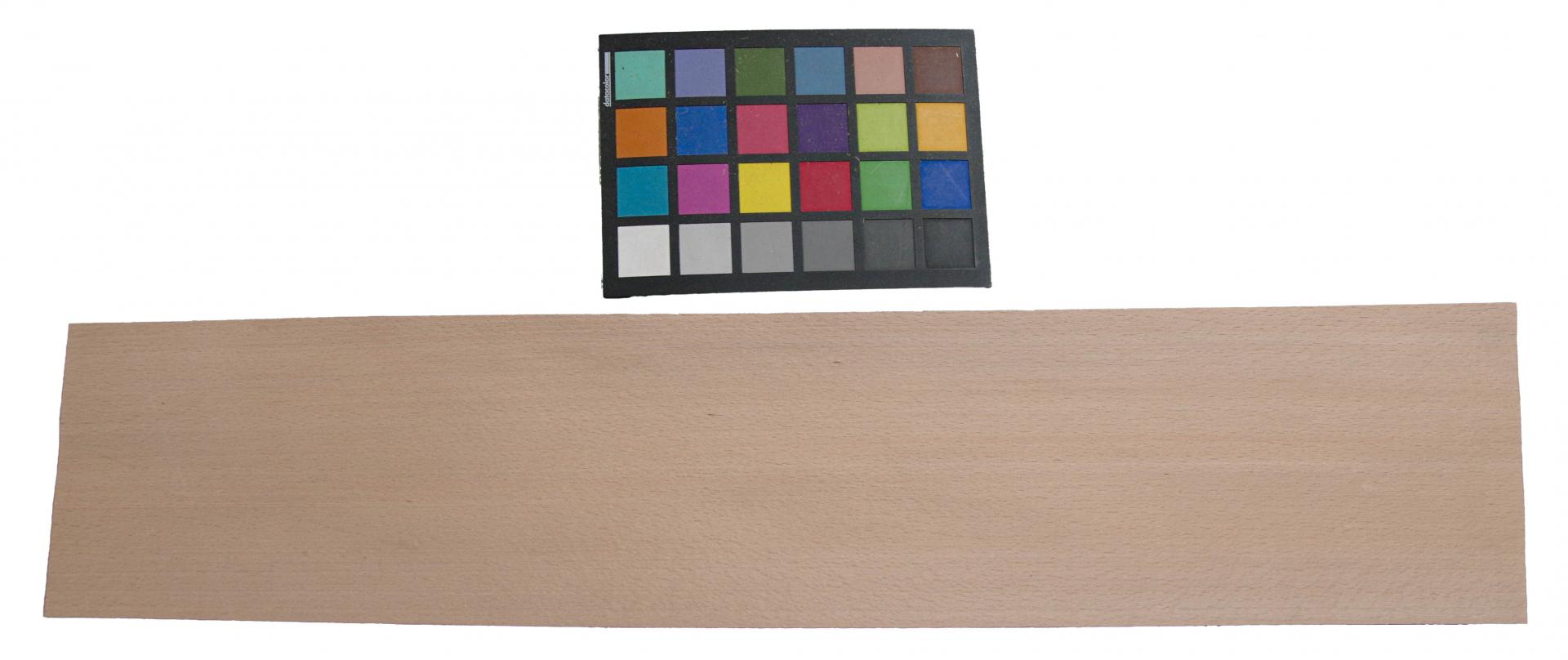 Beech, - veneer (0,6mm) - 2,22m² (22pcs. x 72cm x 14cm)