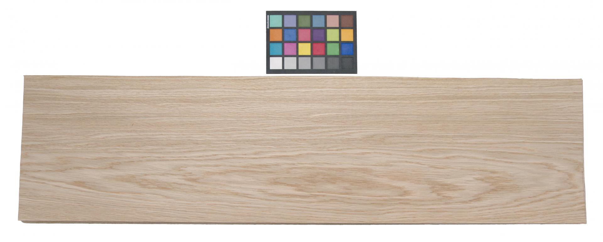 European Oak, - veneer (0,6mm) - 5,81m² (16pcs. x 119cm x 30,5cm)