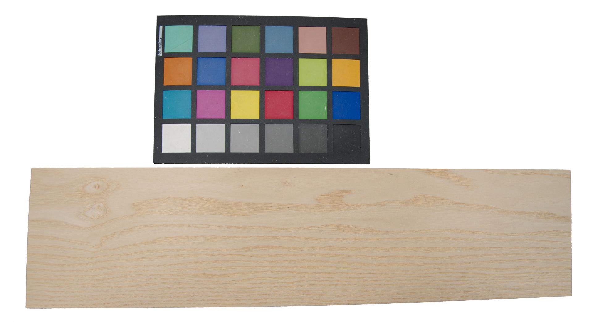 White Ash, - veneer (1,4mm) - 0,66m² (12pcs. x 48cm x 11,5cm)