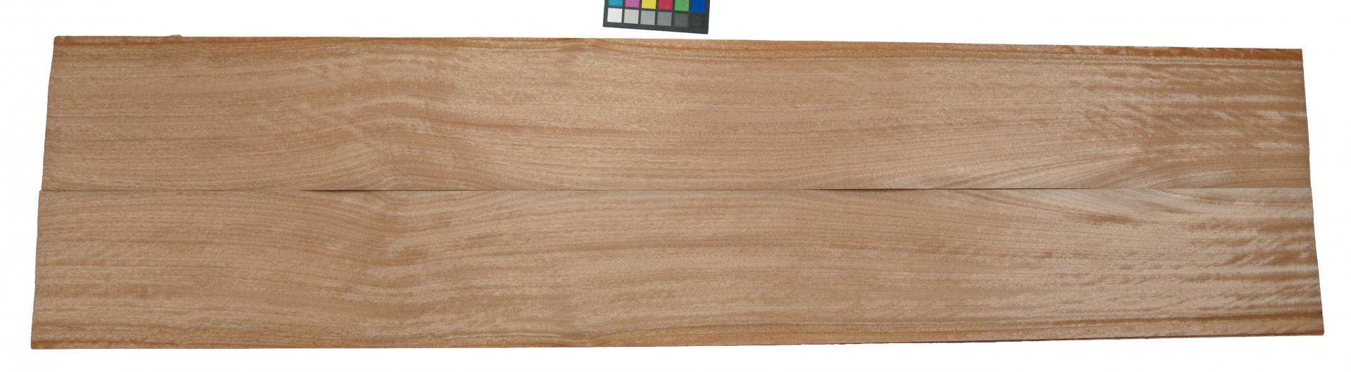 Gabun-Mahagoni, Okoumé -Furnier (0,6mm) - 9,6m² (15Stk. x 237cm x 27cm)