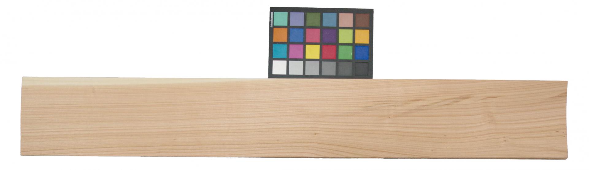 European Cherry, - veneer (0,9mm) - 2,14m² (16pcs. x 103cm x 13cm)