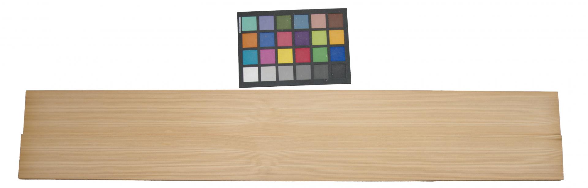 Lärche -Furnier (0,8mm) - 1,28m² (18Stk. x 95cm x 7,5cm)