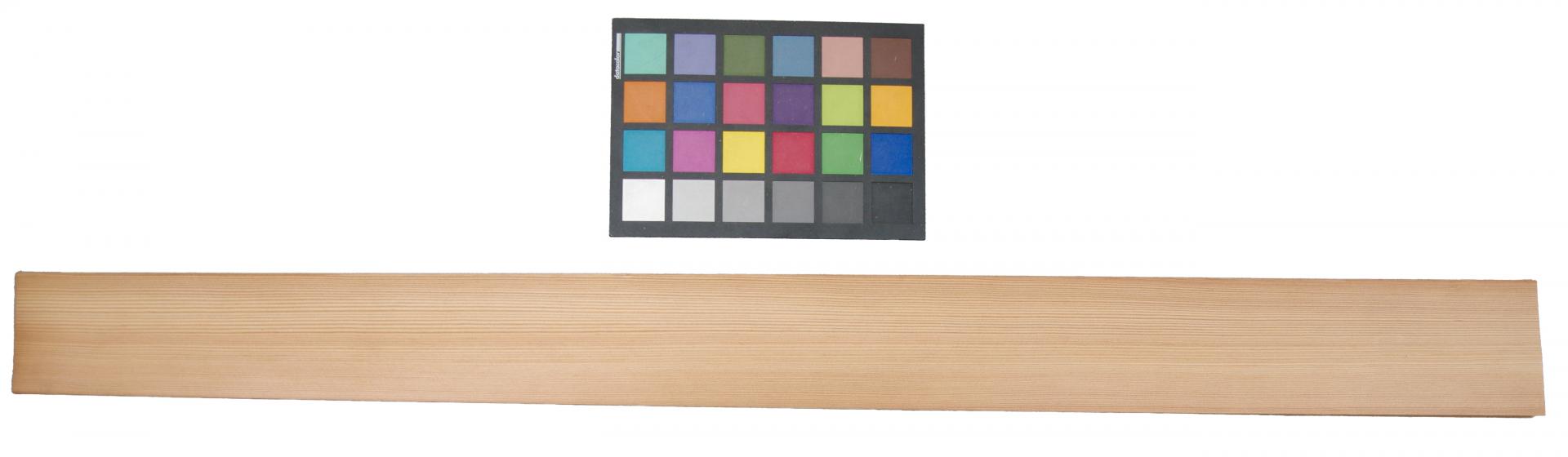 Lärche -Furnier (0,8mm) - 0,5m² (7Stk. x 96cm x 7,5cm)
