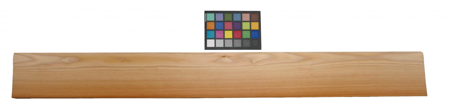 Larch, - veneer (1mm) - 3,92m² (20pcs. x 140cm x 14cm)