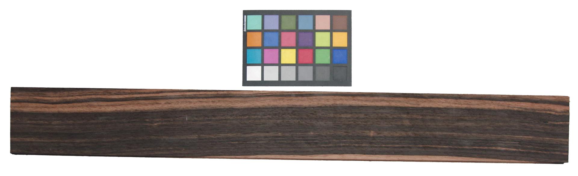 Makassar / Amara Ebenholz -Furnier (0,6mm) - 2,88m² (24Stk. x 100cm x 12cm)