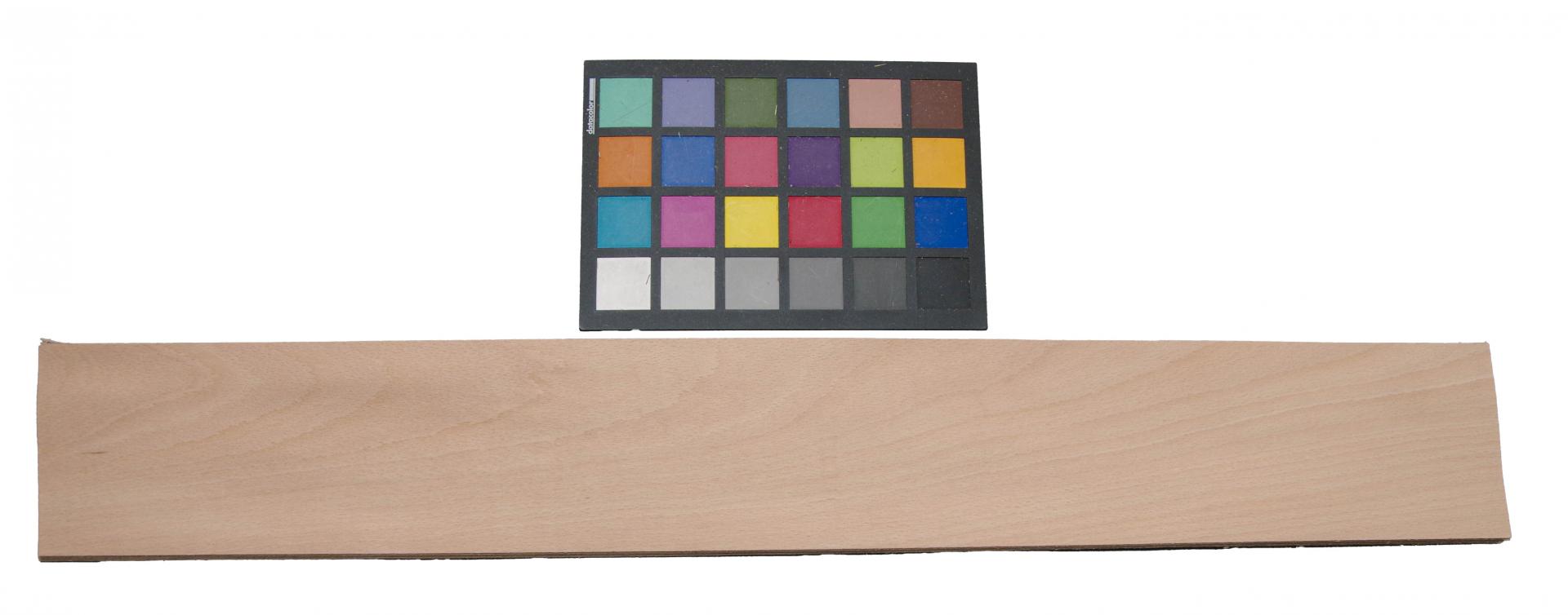 Beech, - veneer (0,6mm) - 1,06m² (16pcs. x 70cm x 9,5cm)