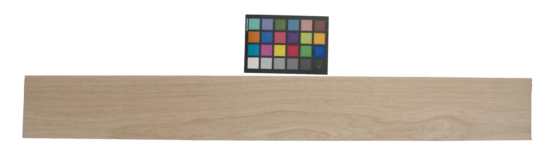 Eiche, weiß, amerikanische -Furnier (3,9mm) - 0,18m² (1Stk. x 117cm x 15cm)