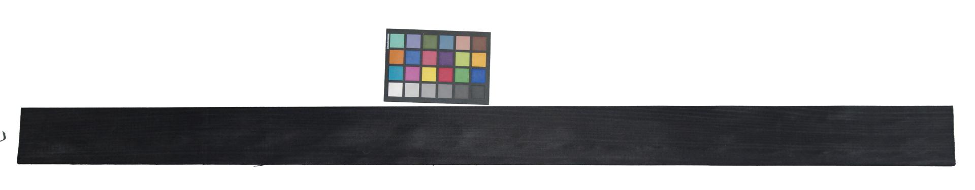 Tulipier, schwarz gefärbtes -Furnier (0,6mm) - 2,61m² (15Stk. x 174cm x 10cm)
