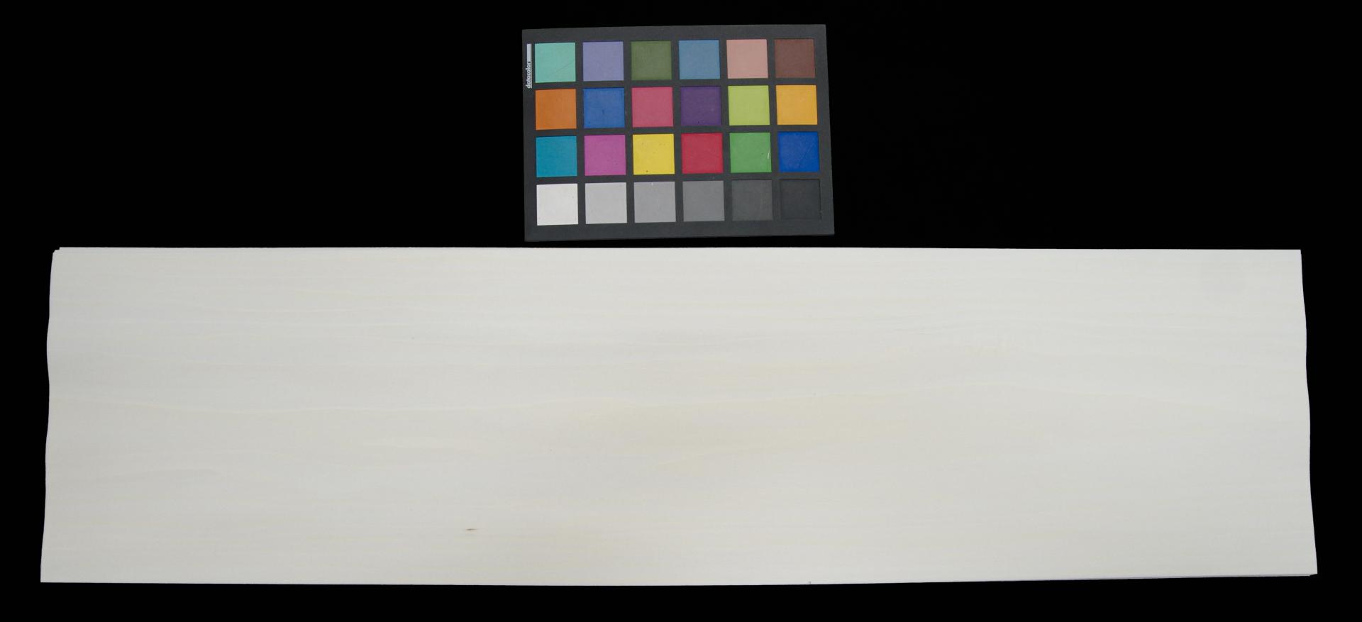 Tulipier; Tulipwood, white coloured, - veneer (0,6mm) - 0,96m² (6pcs. x 80cm x 20cm)