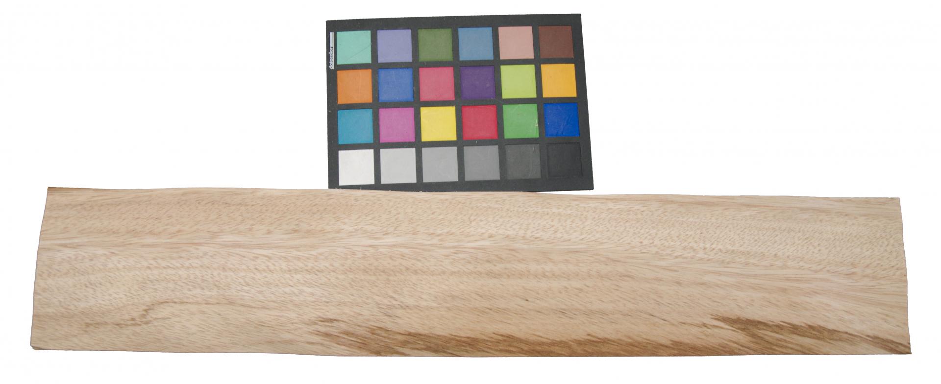 Zebrano -Furnier (0,6mm) - 1,94m² (28Stk. x 63cm x 11cm)