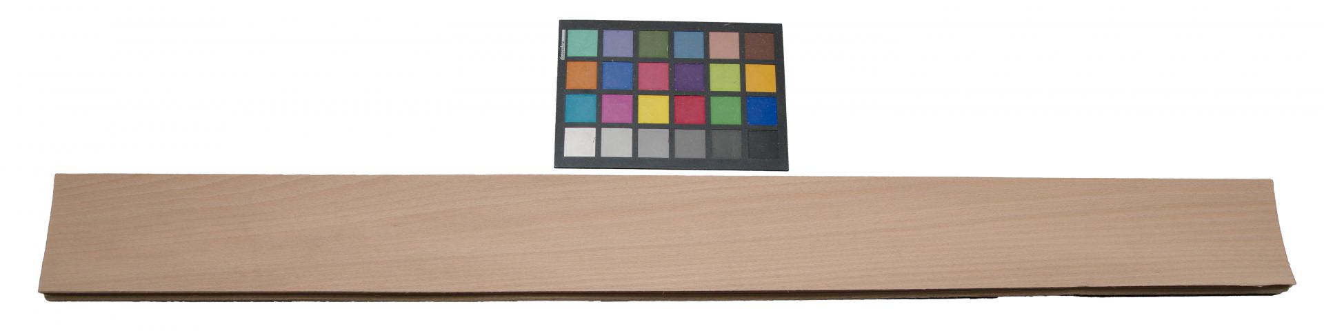Beech, - veneer (0,6mm) - 2,2m² (24pcs. x 102cm x 9cm)