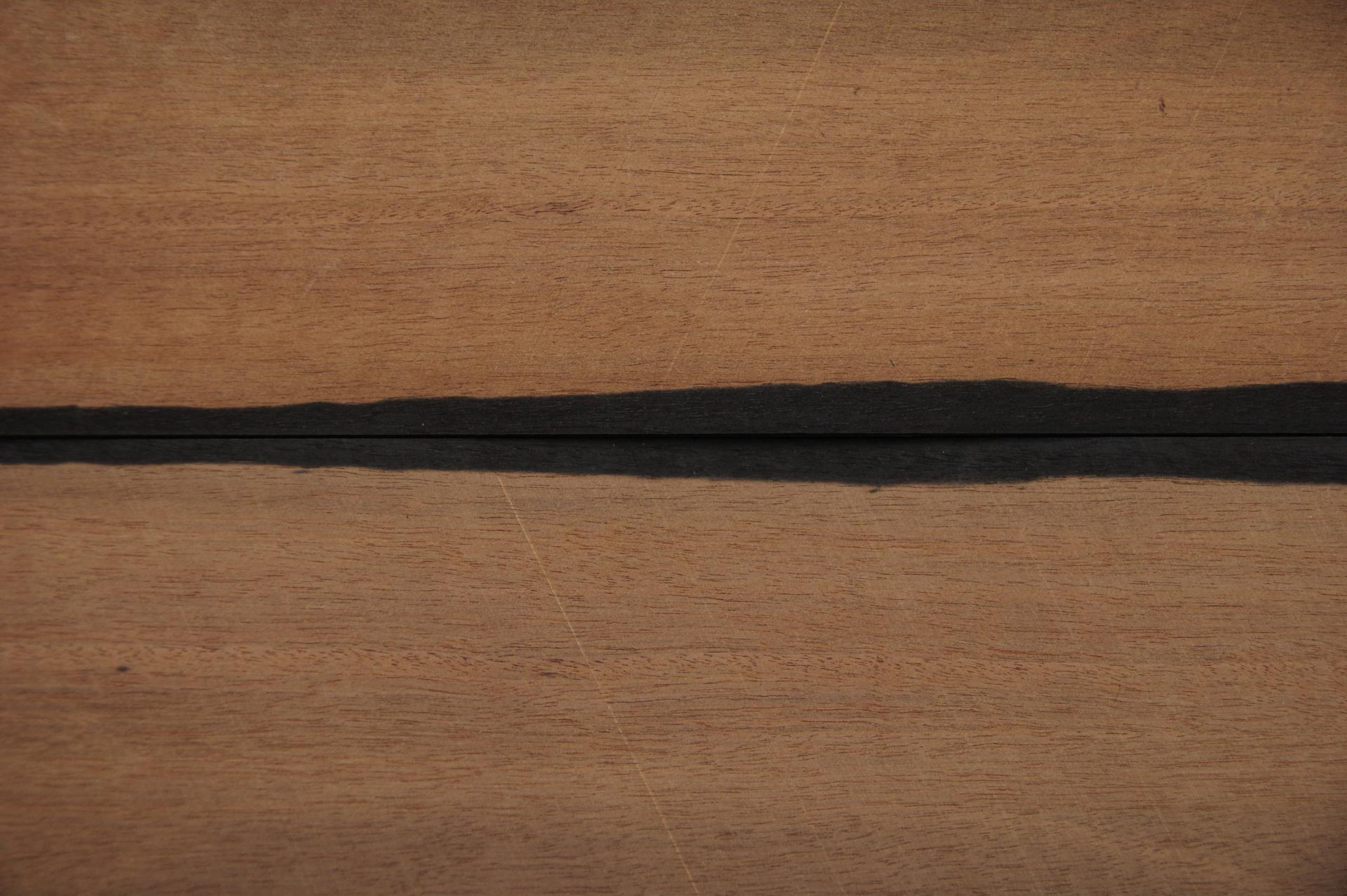African Ebony; Black Ebony, - veneer (0,6mm) - 1,53m² (16pcs. x 106cm x 9cm)