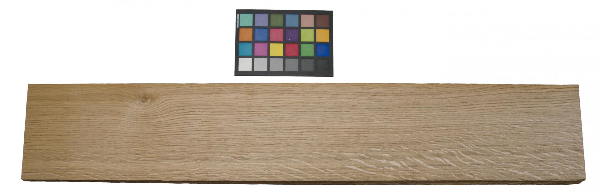 Eiche, europäische -Furnier (2,4mm) - 1,7m² (8Stk. x 118cm x 18cm)