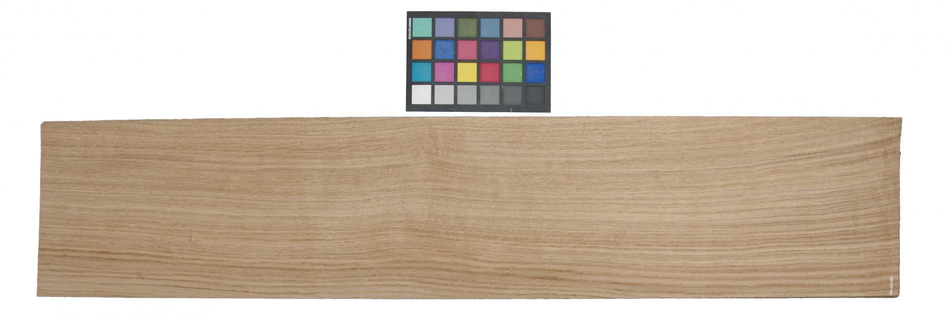 European Oak, - veneer (2,2mm) - 1,65m² (6pcs. x 117cm x 23,5cm)