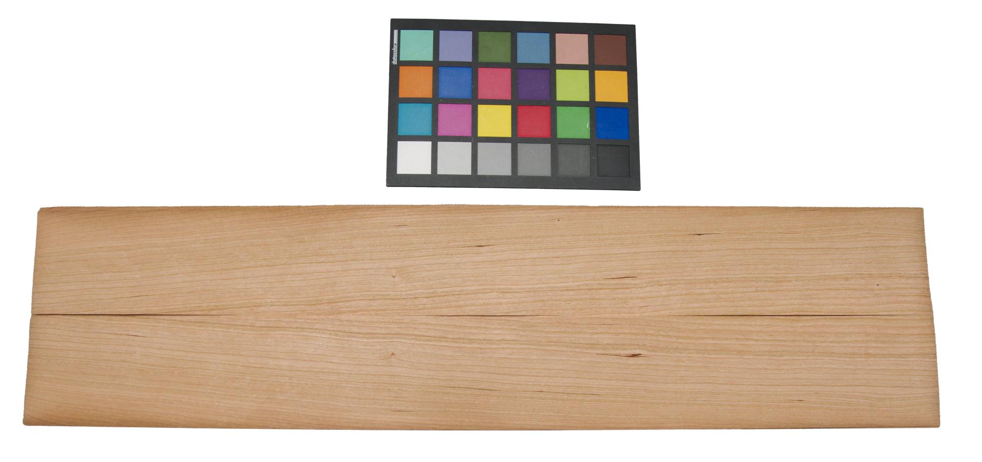 American Black Cherry, - veneer (0,6mm) - 1,02m² (20pcs. x 68cm x 7,5cm)