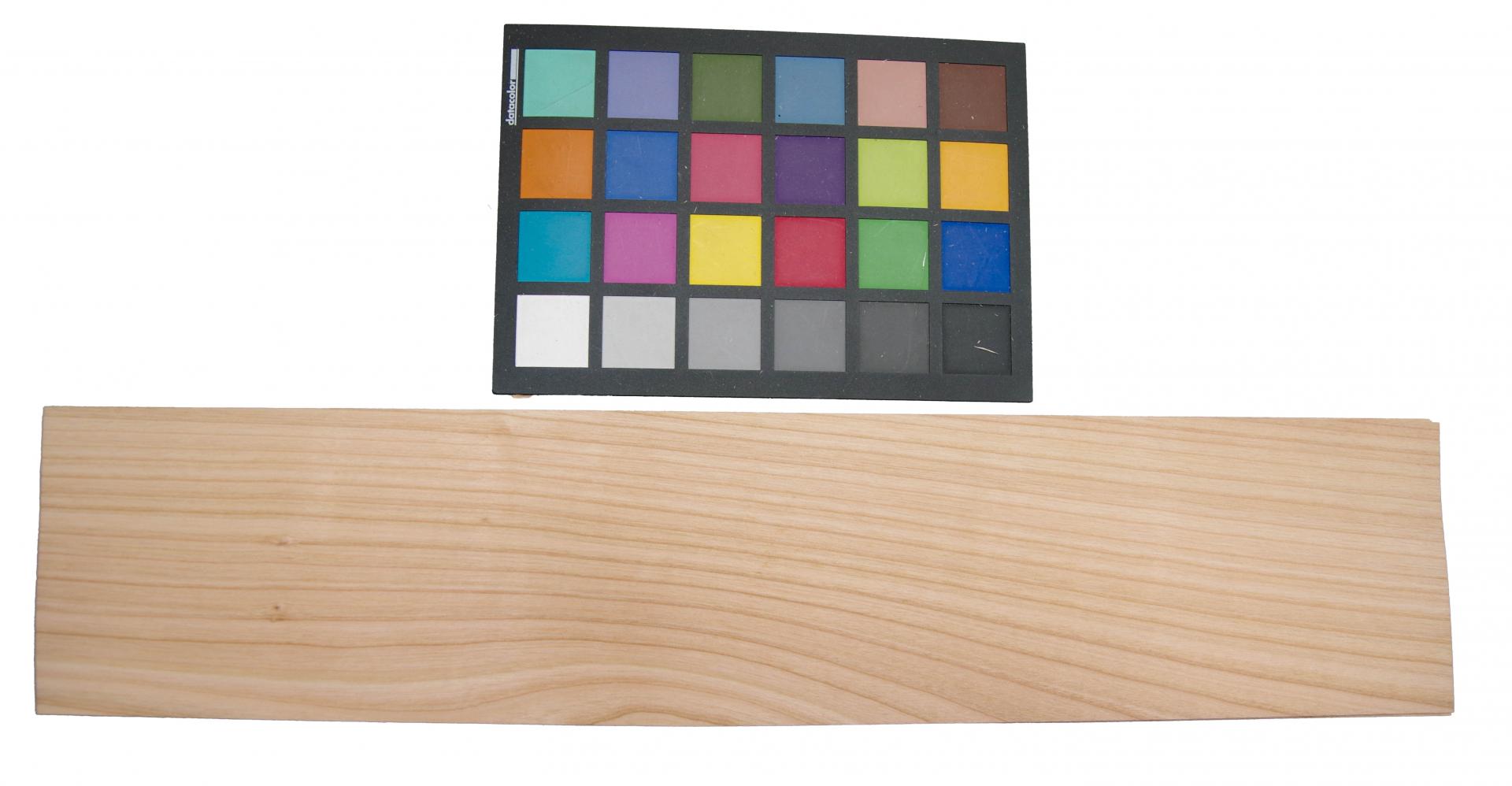 European Cherry, - veneer (0,9mm) - 0,75m² (15pcs. x 50cm x 10cm)