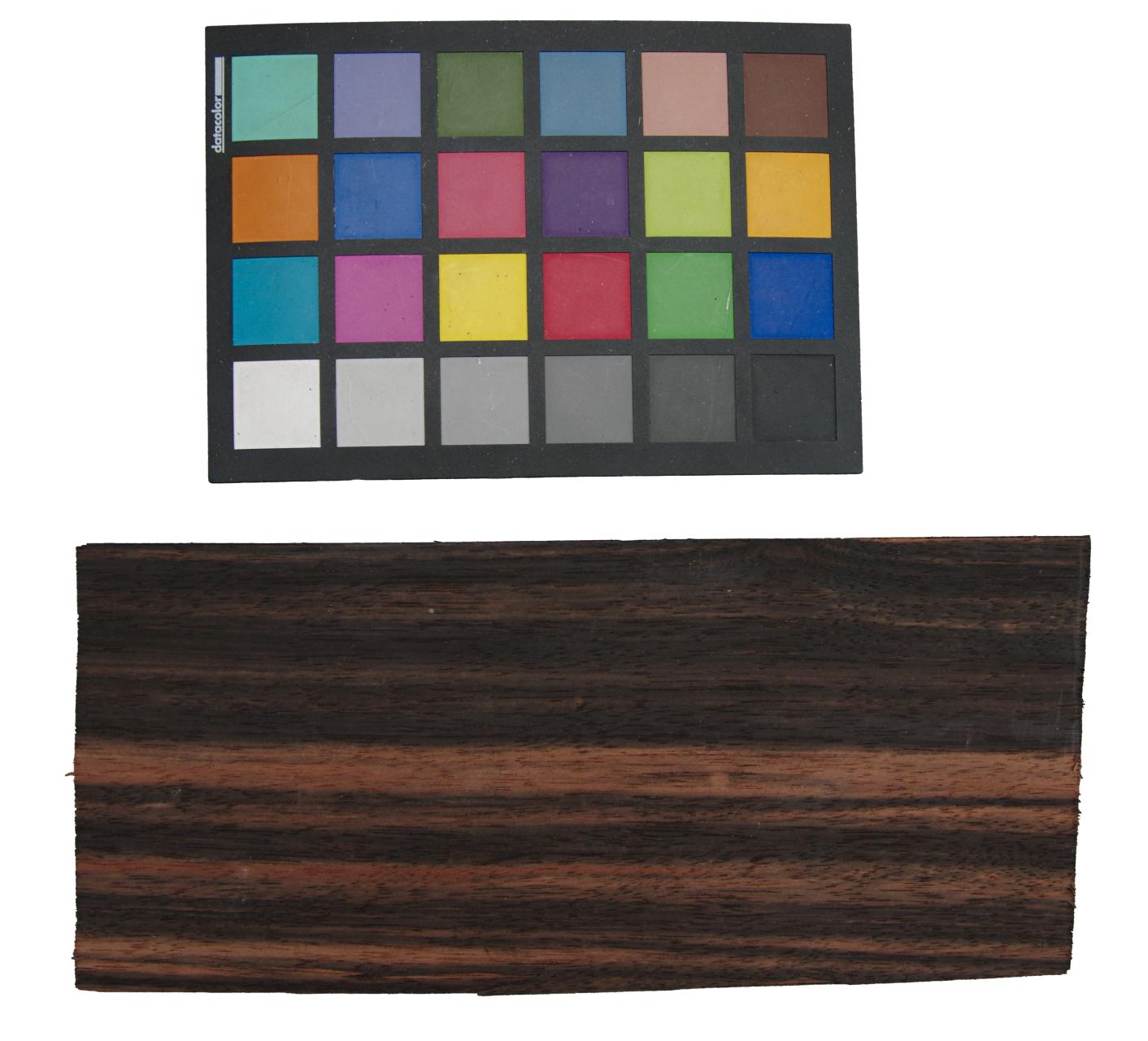 Makassar / Amara Ebenholz -Furnier (0,6mm) - 0,87m² (23Stk. x 29cm x 13cm)