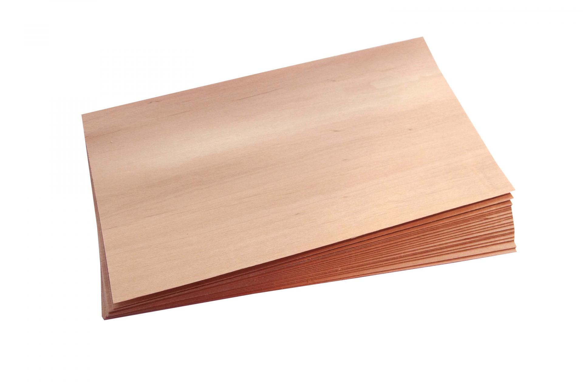 Erle Grill-Räucherfurnier 12 Blatt 29 x 15