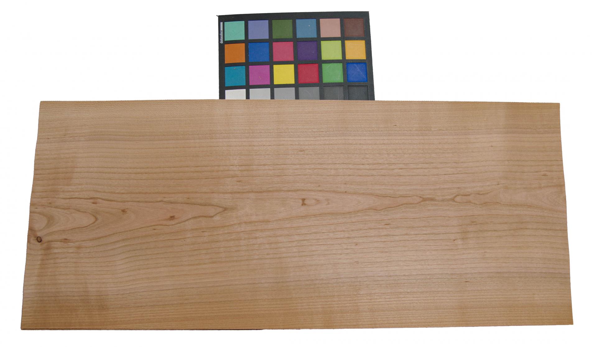 European Cherry, - veneer (0,6mm) - 5,53m² (32pcs. x 64cm x 27cm)