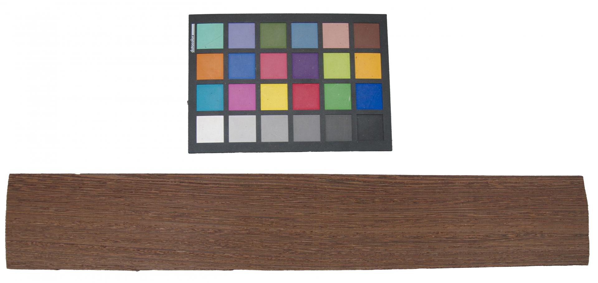 Wenge -Furnier (0,6mm) - 0,53m² (12Stk. x 55cm x 8cm)