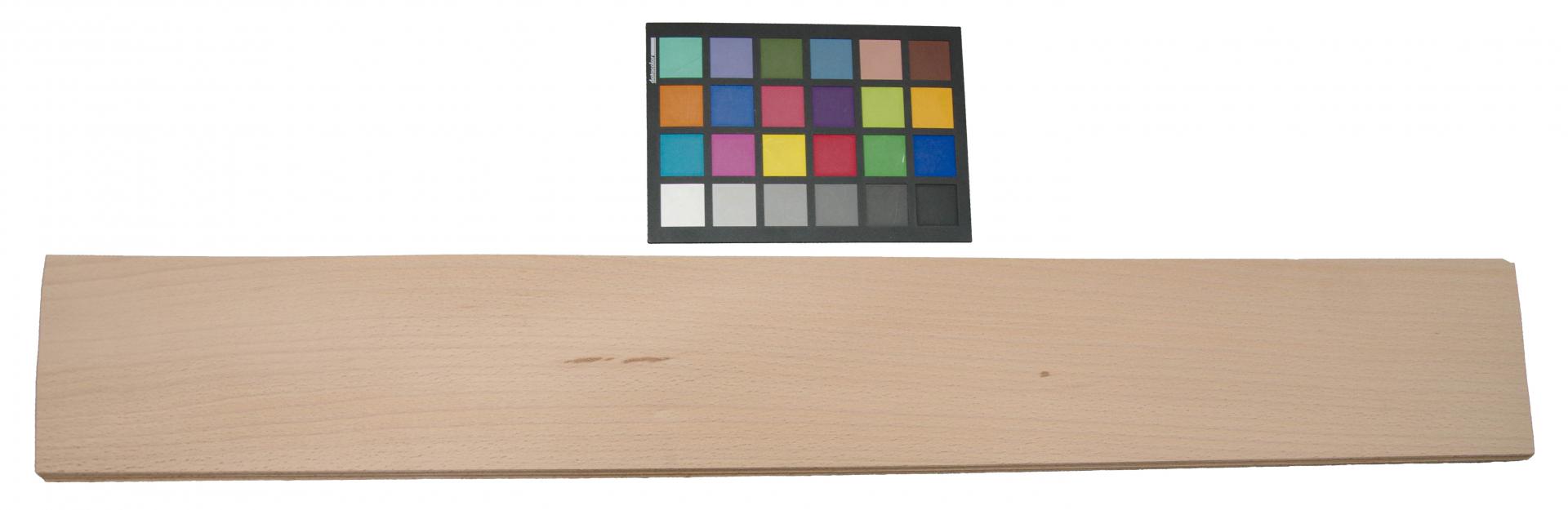 Beech, - veneer (0,6mm) - 1,94m² (18pcs. x 90cm x 12cm)