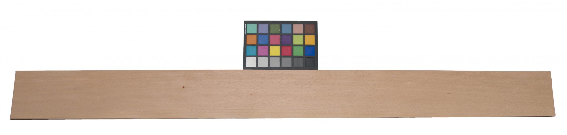 Beech, - veneer (0,6mm) - 5,41m² (32pcs. x 141cm x 12cm)
