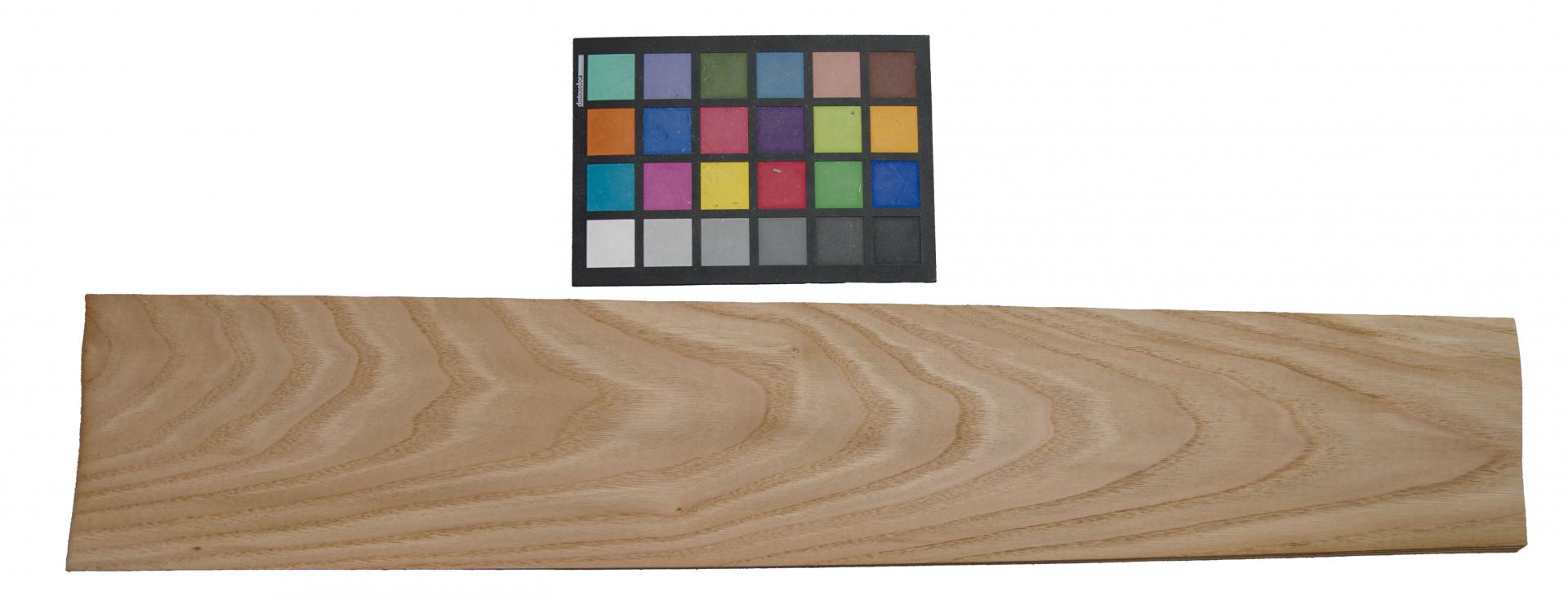 Kastanie -Furnier (0,6mm) - 1,2m² (12Stk. x 77cm x 13cm)