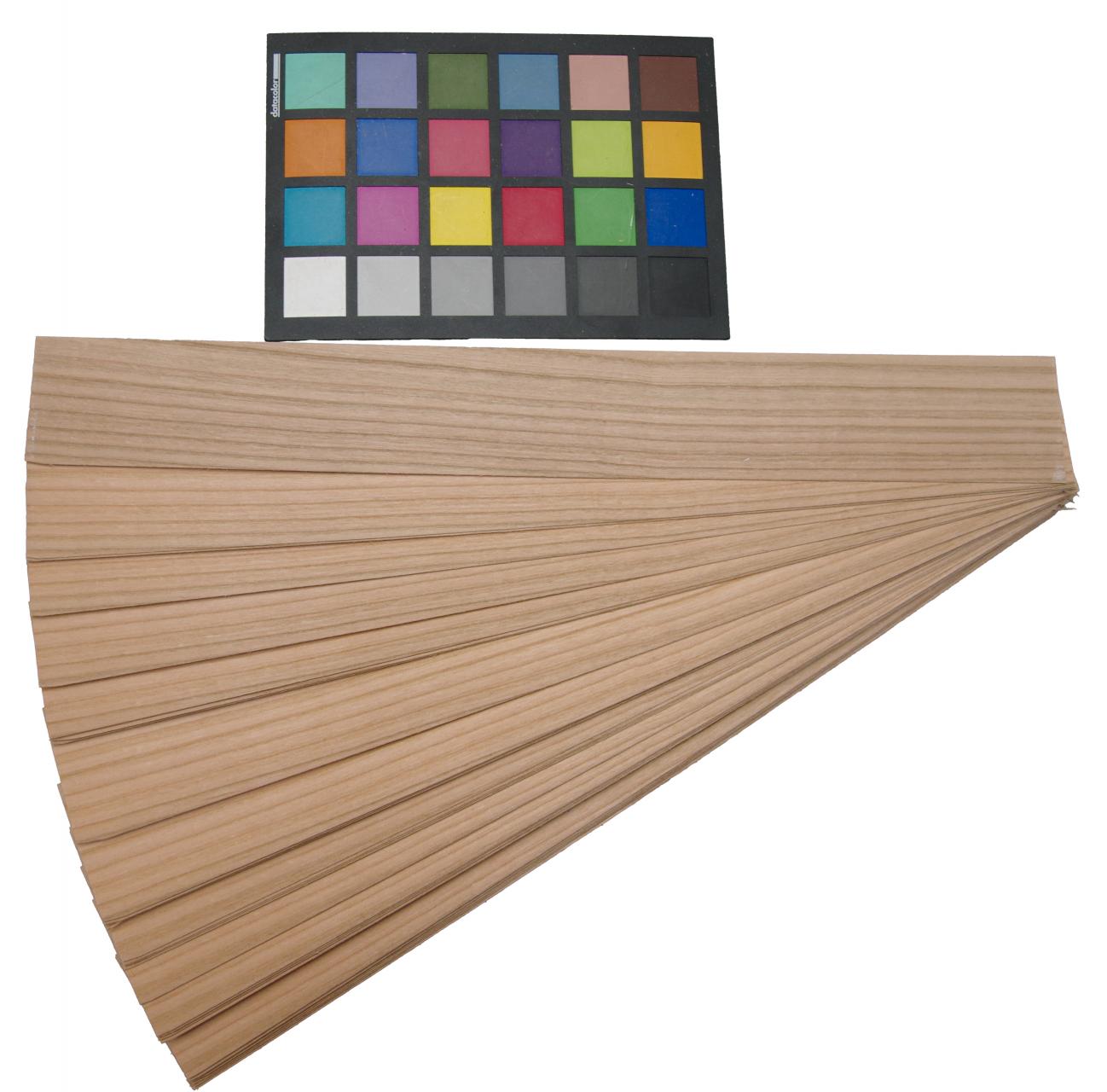 Kirschbaum, europäischer -Furnier (0,6mm) - 0,65m² (28Stk. x 42cm x 5,5cm)