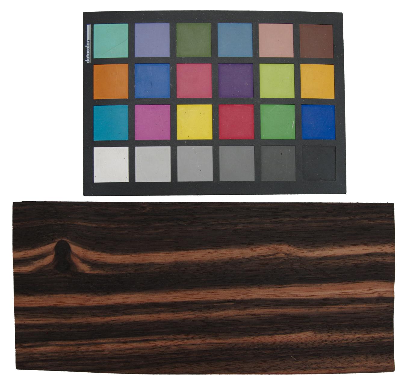 Makassar / Amara Ebenholz -Furnier (0,6mm) - 0,71m² (21Stk. x 28cm x 12cm)