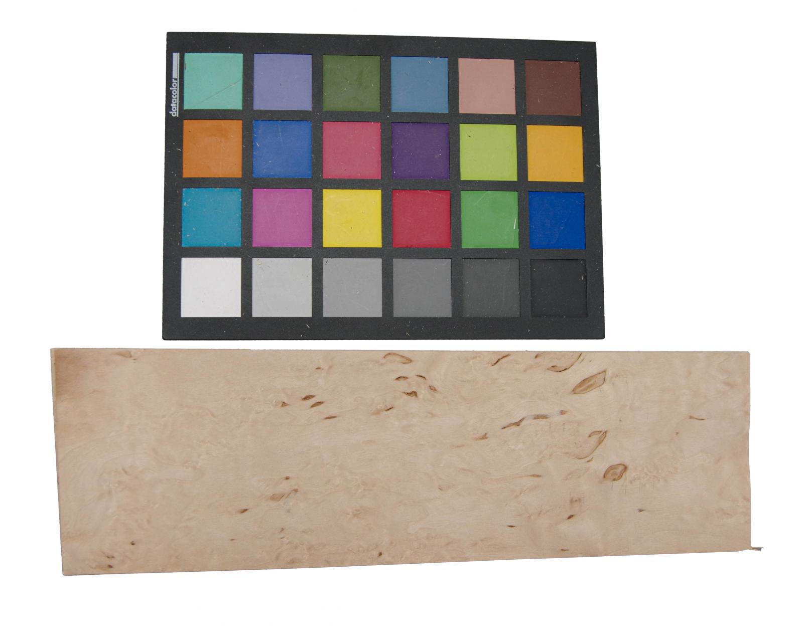 Birke Maser -Furnier (0,6mm) - 0,21m² (9Stk. x 29cm x 8cm)