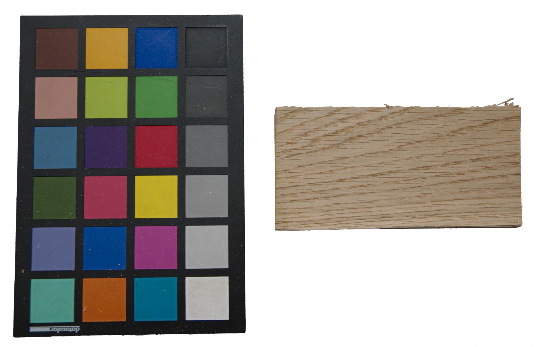 Eiche, europäische -Furnier (0,9mm) - 0,16m² (16Stk. x 14cm x 7cm)