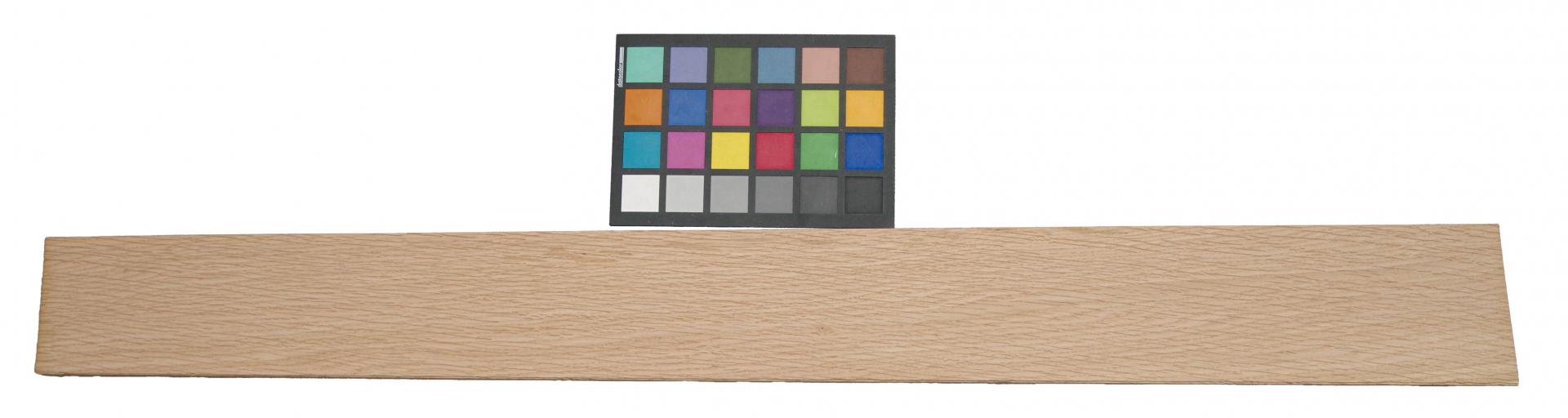 Eiche, europäische -Furnier (0,9mm) - 0,68m² (8Stk. x 90cm x 9,5cm)