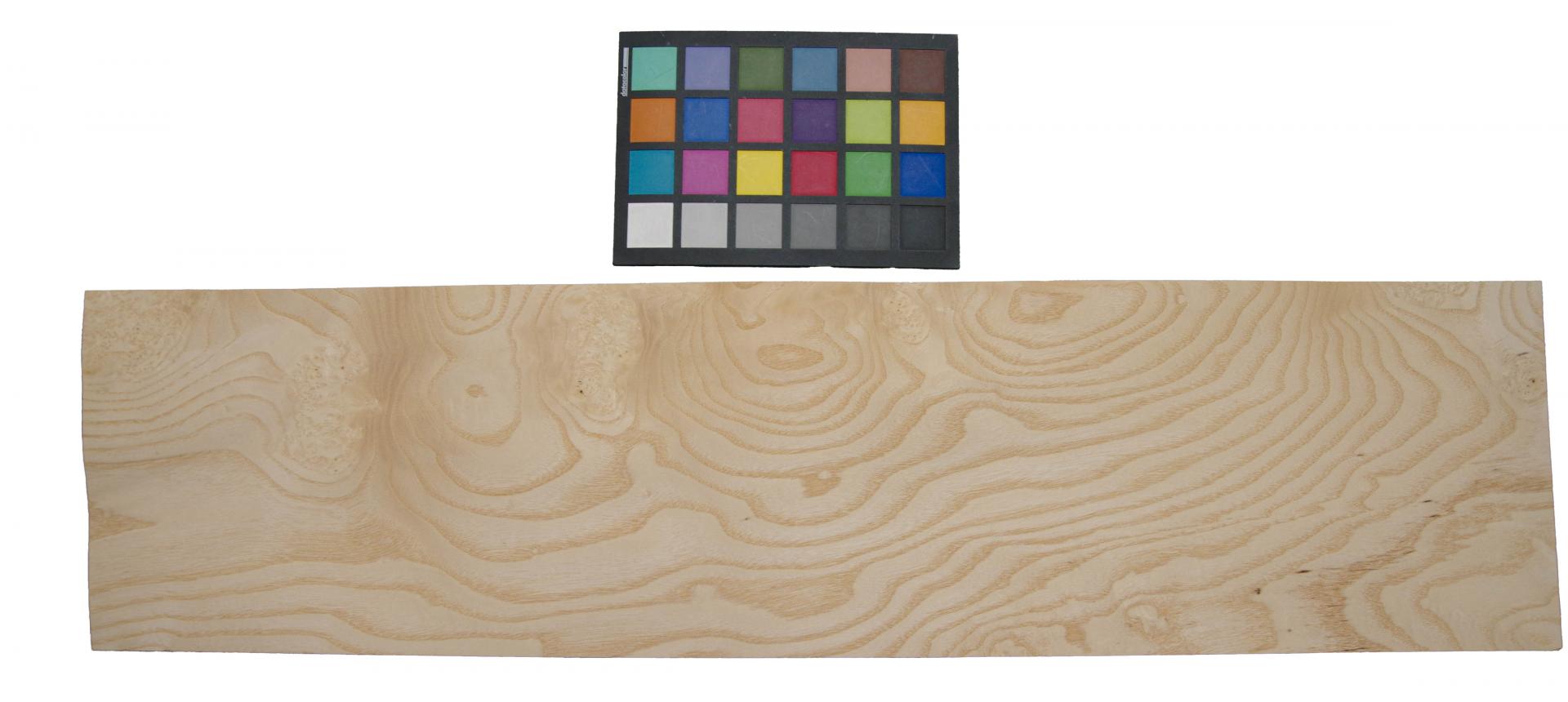 White Ash Burl, - veneer (0,6mm) - 2,46m² (15pcs. x 82cm x 20cm)