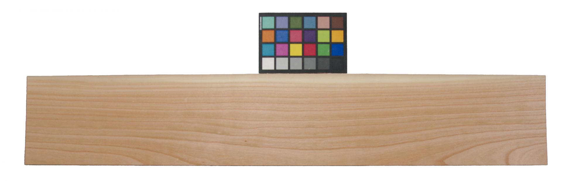 European Cherry, - veneer (2,4mm) - 1,39m² (6pcs. x 116cm x 20cm)