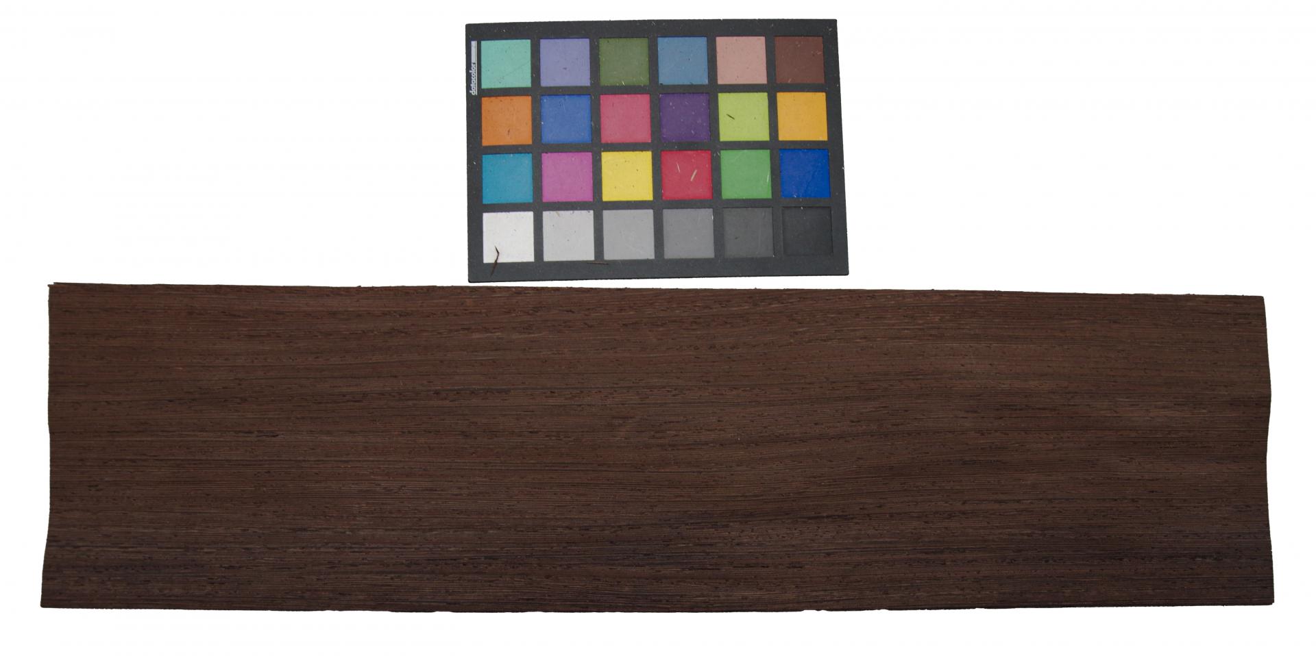 Wenge -Furnier (0,6mm) - 1,54m² (16Stk. x 62cm x 15,5cm)