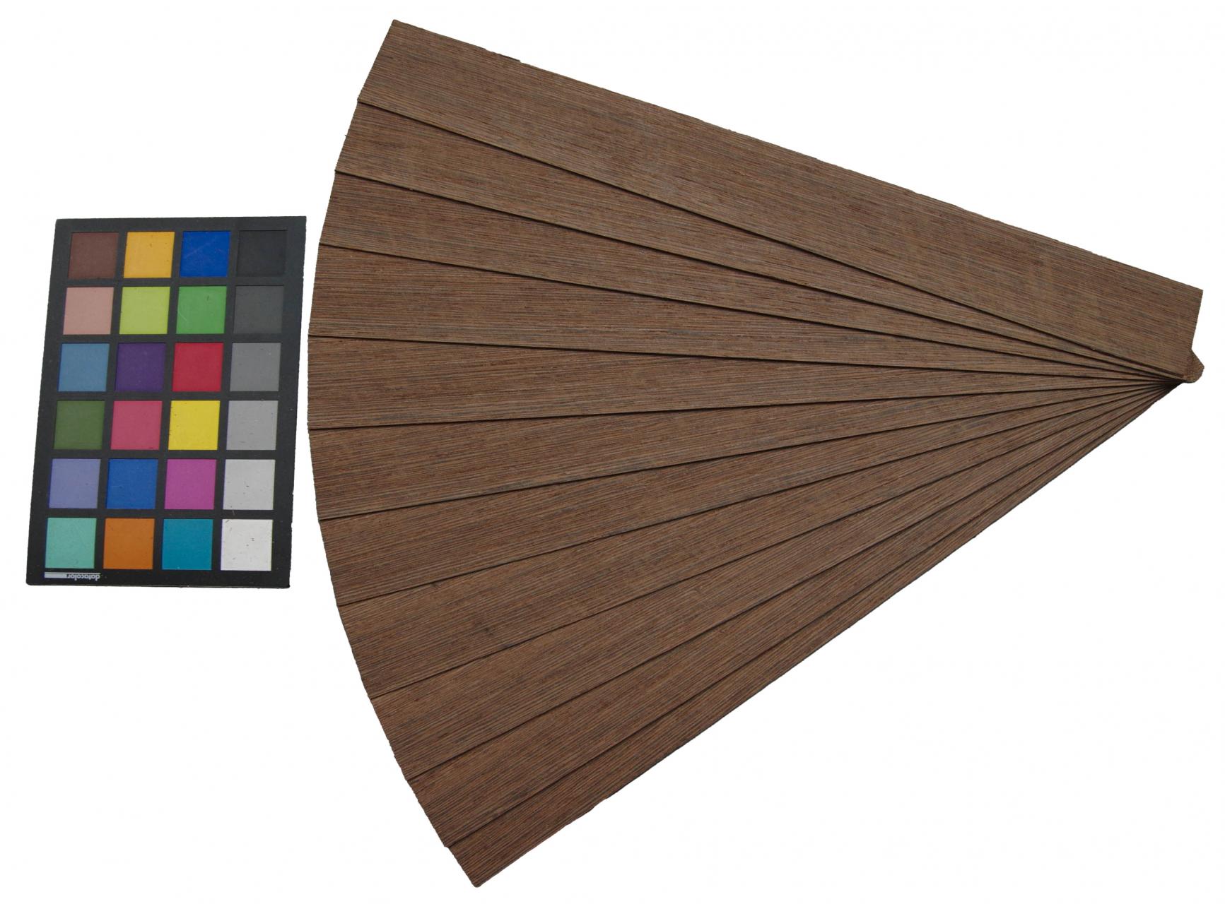 Wenge -Furnier (1,4mm) - 0,25m² (11Stk. x 45cm x 5cm)