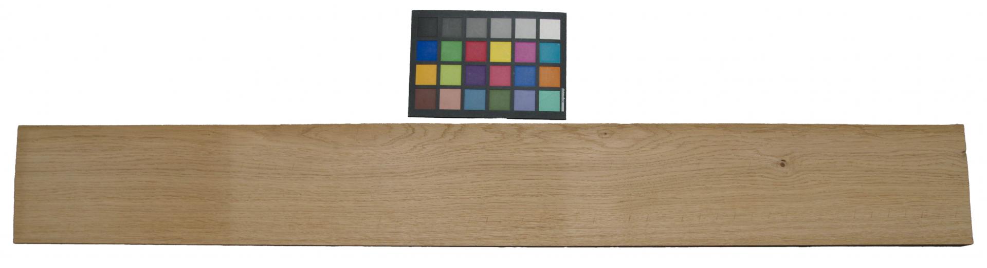 European Oak, - veneer (0,6mm) - 3,42m² (20pcs. x 118cm x 14,5cm)