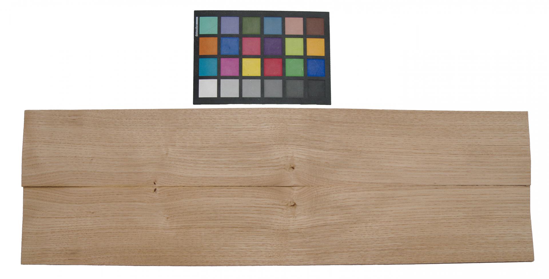 Kastanien Furnier (0,6mm) - 1,21m² (16pcs. x 72cm x 10,5cm)