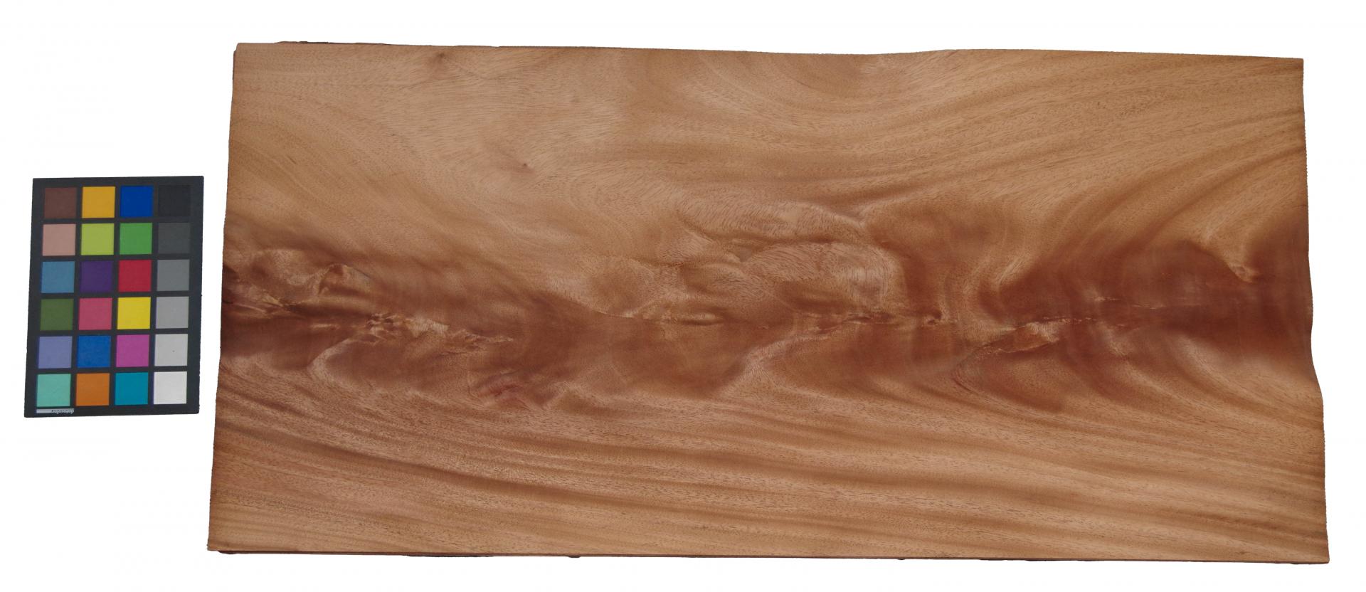 American Mahogany Crotch, - veneer (0,6mm) - 4,33m² (12pcs. x 88cm x 41cm)