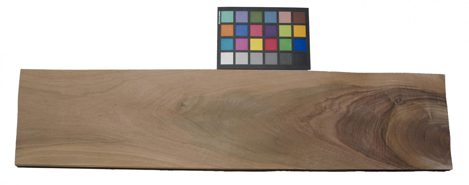 Nussbaum, europäischer -Furnier (0,9mm) - 2,75m² (16Stk. x 88cm x 19,5cm)