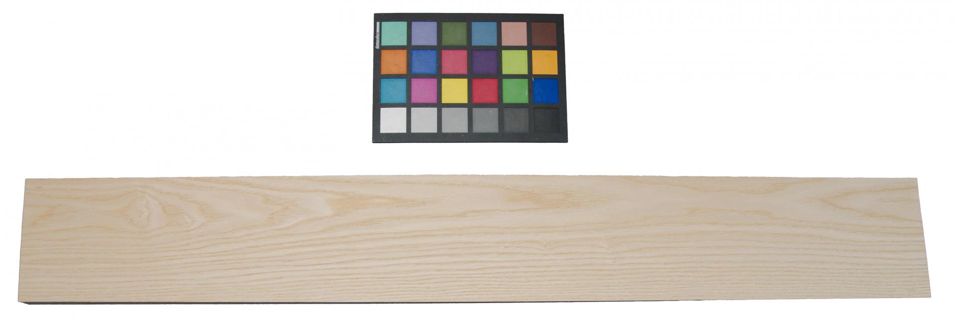 White Ash, - veneer (1,4mm) - 1,28m² (12pcs. x 89cm x 12cm)