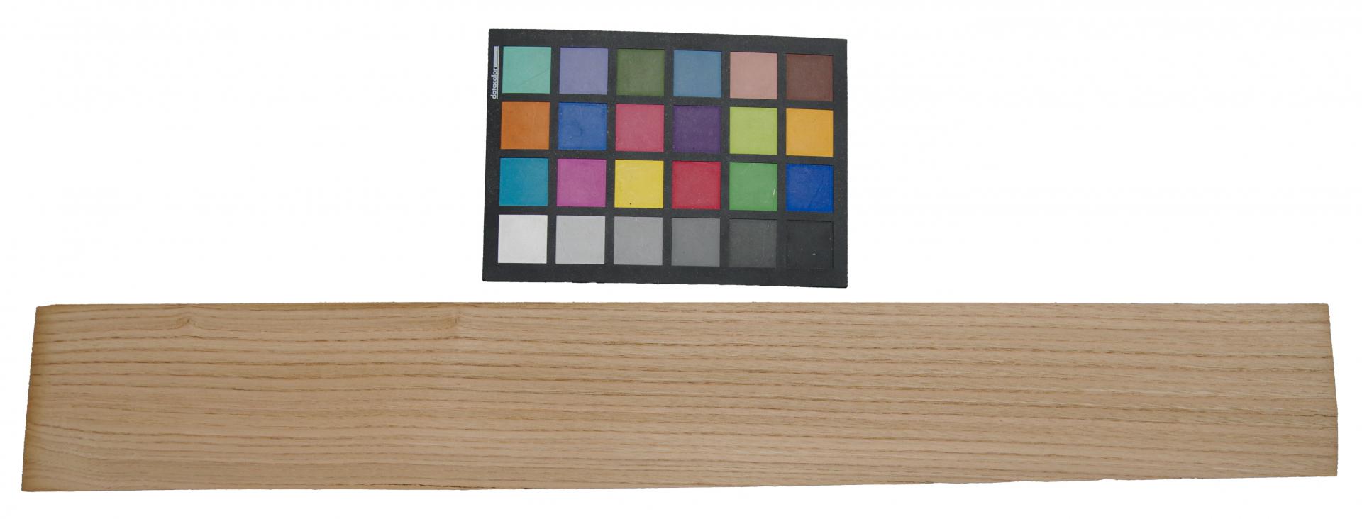 Chestnut, - veneer (0,6mm) - 1,1m² (16pcs. x 69cm x 10cm)