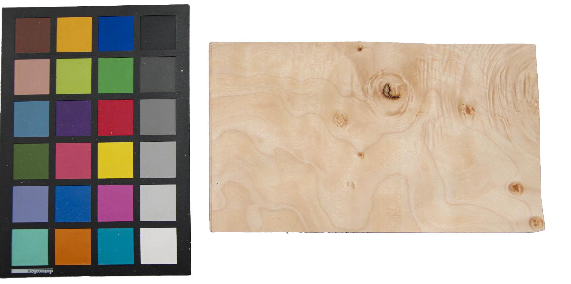 Quilted Maple (Muschelahorn) -Furnier (0,6mm) - 0,21m² (7Stk. x 23cm x 13cm)