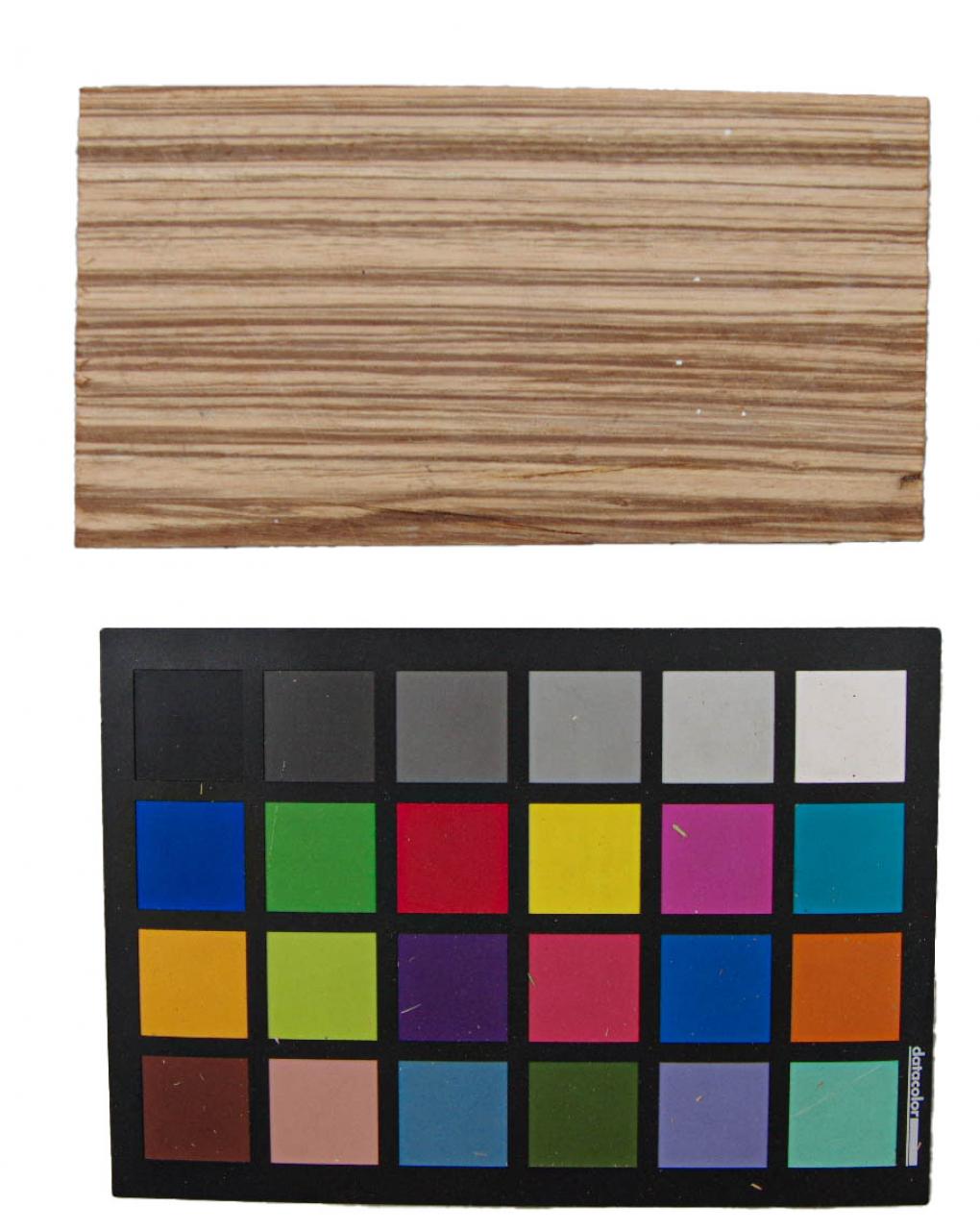 Zebrano- Schnittholz- (0,00057m³, 1Stk. x 18cm x 9cm x 3,5cm)