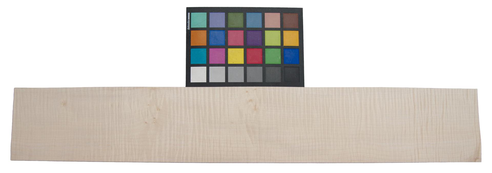 Figured Sycamore, - veneer (0,6mm) - 2,83m² (32pcs. x 77cm x 11,5cm)