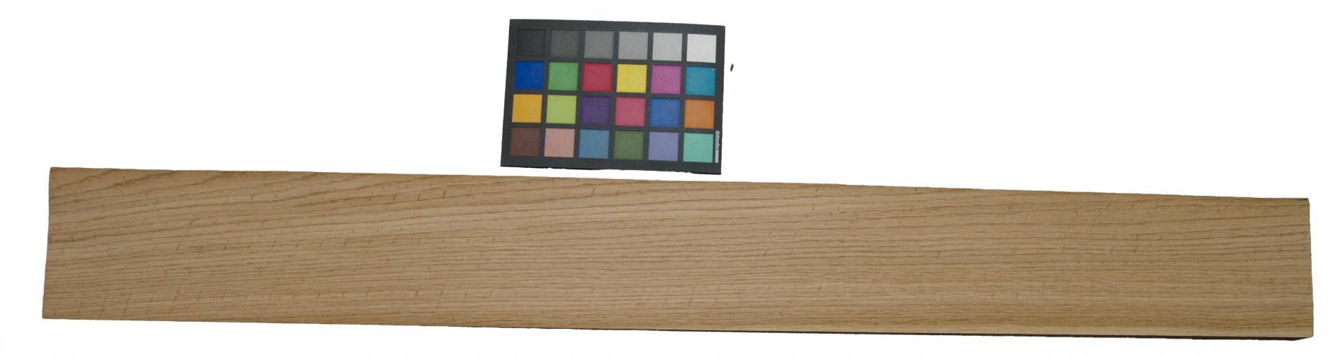 European Oak, - veneer (0,6mm) - 3,2m² (24pcs. x 111cm x 12cm)